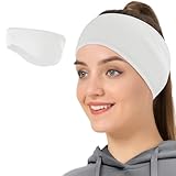 Lauzq Winter Fleece Ear Warmers Muffs Headband for Men Women Kids Ski Running Cycling
