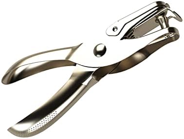 ZXCVBNM Punch Pliers Steel Ornamental Gap Punch for Dwelling Ornament Instruments Workplace Binding Provides