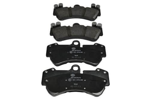 Kit plaquettes de frein HELLA 8DB 355 018-701 T5149 pour Volkswagen Porsche