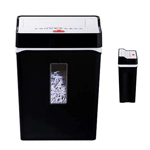 Aktenvernichter, 8 A4-Blätter, automatischer Zufuhr, Mikro-Kreuzschnitt, elektrischer Büro-Aktenvernichter, Schutz vor Datendiebstahl, 15