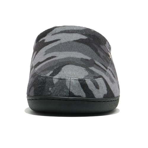 Image of NewDenBer Men's Warm Memory Foam Slippers Suede Plush Fleece Lined Slip on Indoor Outdoor Clog House Shoes