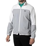 [フットジョイ] ジャケット TWINSOF 撥水 長袖フルジップウィンドジャケット ホワイト メンズ L FJ-F24-O11 32148-L