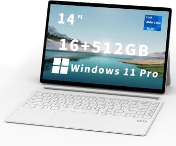 FUNYET 14 Inch 2 in 1 Touchscreen Laptop