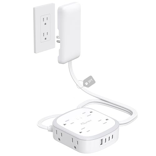 Compact 3ft Power Strip