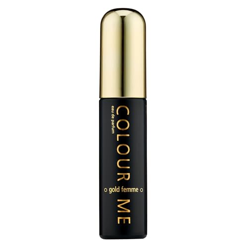 Image of COLOUR ME Milton-Lloyd Gold Femme - Eau de Parfum - Jasmine, Rose Perfume for Women - Oriental Fruity - Long Lasting Perfume for Women - 1.7 oz