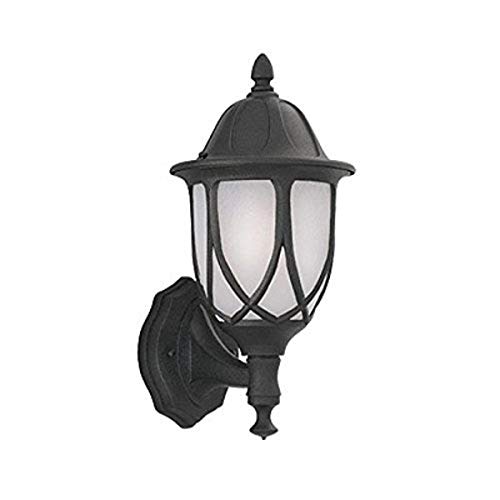 Free Shipping Over $50 Designers Fountain 2868-BK Capella Outdoor Wall Lantern Sconce, Black