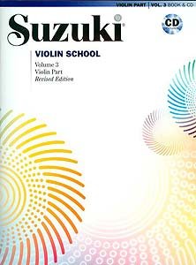 Suzuki Violin School International Edition Violin Part Book & CD Volume 3