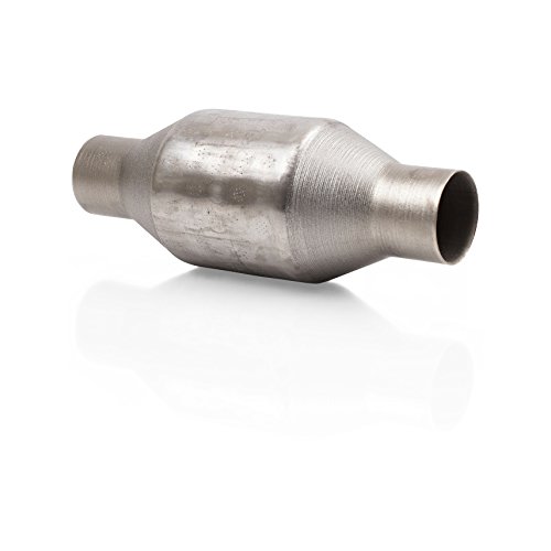 Thunderbolt 2 1/2" Inlet/Outlet Universal Spun Catalytic Converter, 4