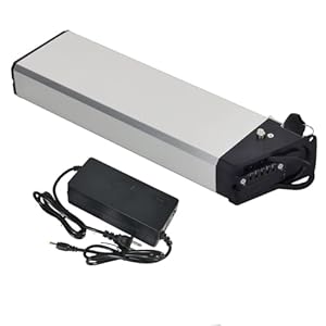 48V/52V 17.5Ah EBike Accu voor Engwe pro 2 Lithium Li-ION Ingebouwde Lithium Opvouwbare Elektrische Fiets Accu voor Ep-2Pro 1000W 750W 500W 450W 350W 250W met Lader en BMS