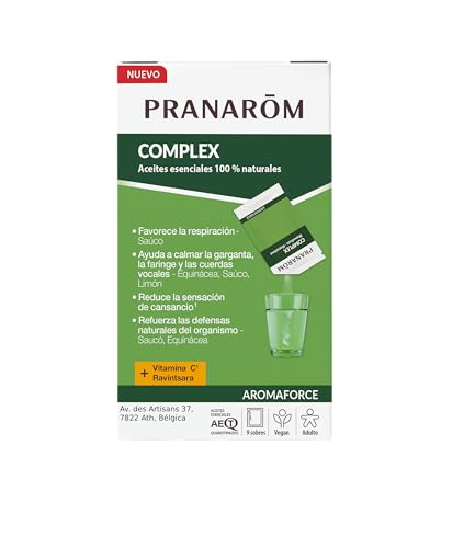 PRANAROM – Aromaforce - Sobres Complex – Vitamina C Ravintsara – 9 sobres