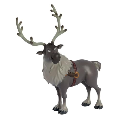 Preescolar, Video On Demand Bullyland 13514 – Figura de Reno Sven de Walt Disney La Reina de Hielo, Aprox. 12 cm, Detallada, Ideal como pequeño Regalo para niños a Partir de 3 años