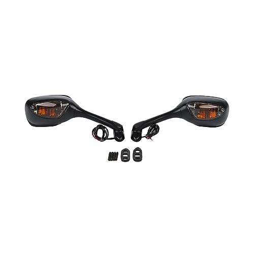 Rétroviseurs moto avec clignotants pour Suzuki GSXR anti vibration et reflets