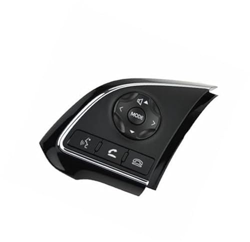 ZAPYVET Botón de control de crucero del coche, for Fiat, for Fullback 2016 2017 Interruptor de control de crucero del coche Botón multifunción del volante Interruptor de volumen de audio Piezas de aut