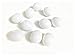 Azatemgo 10 Pack Small Plastic Parrot Eggs - 1.03 Inch Fake Bird Eggs for Training, Nesting Box & Stopping Egg Laying for Lovebirds, Cockatiels, Parakeets, Finches