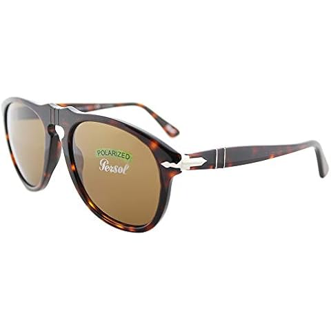 Persol Gafas de sol 0649-24/57: Tortuga - 54mm Polarizado Cover