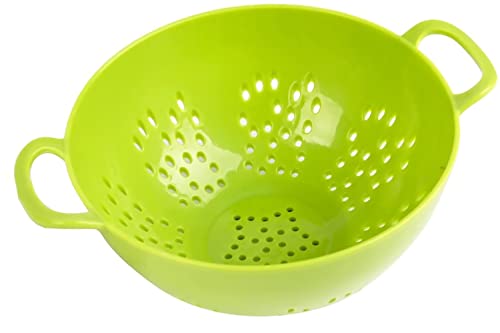 Meadow Lane Goods 6-Inch, 3 Cup Personal Colander With Dual Handles For Fruit & Vegetable Portion Control (1 Pack, Green) #TOP7
