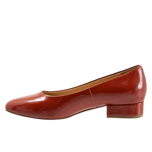 Trotters Women's Jewel Pump, Terracotta Patent, 10.54
