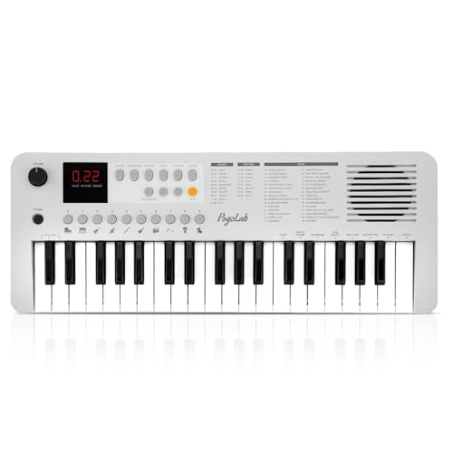 POGOLAB MK1 37 Keys Kids Keyboard Piano, Mini Portable