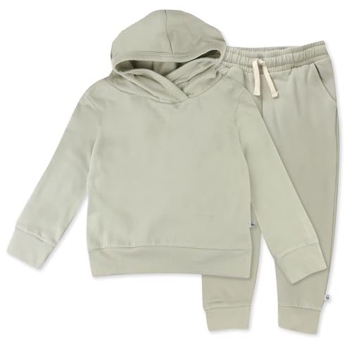 Image of HonestBaby unisex-baby Light Weight Hoodie & Sweatpant Set 100% Organic Cotton for Toddler, Baby Boys, Girls