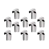 KiBcsLic 10 Stück Robuste, Professionelle Bassdrum Klauen, Hohe Festigkeit, Ersatzteile