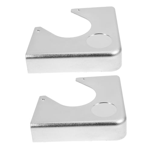 BESPORTBLE Billiard Pool Table Corner Accessories 2pcs Chrome Corner Protectors Easy to Install