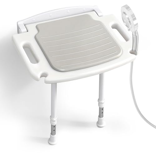 Shower Seat with Arms and Cushion