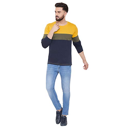 Image of THE DRY STATE Mens Cotton Full Sleeves Tshirt