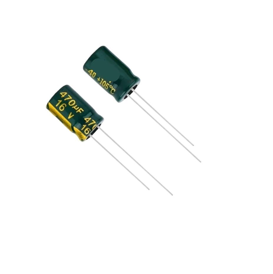 Condensateur 10uF 250V aluminium 8x16mm pour stabiliser le courant et éliminer les pannes