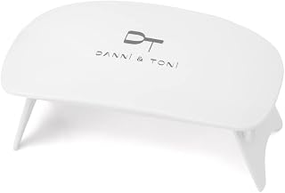 DANNI & TONI 6W UV LED Nail Lamp 60S Timer Nail Dryer Curing Light for Gel Nails Travel Size