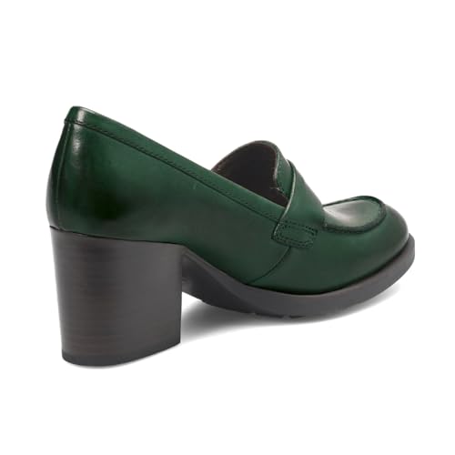 Image of SHODENSE Women Vintage Chunky Heel Loafers Pumps Platform Round Closed Toe Oxford Shoes Burnished Patent Matte Suede Slip On Dress Loafer Block Stacked Heels Office Formal Work Business 4-11 M US