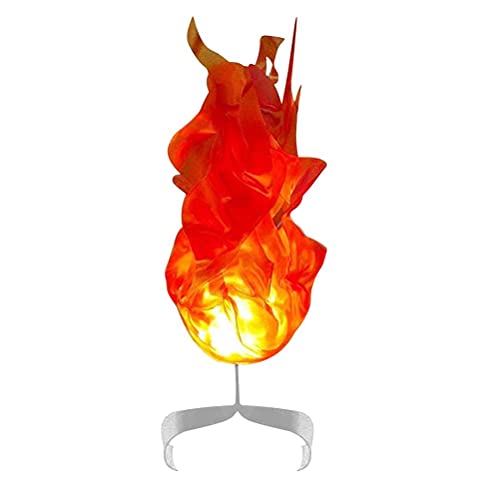Halloween Floating Fireball Prop LED Glowing Fireball Ornaments for Halloween Party Cosplay Props