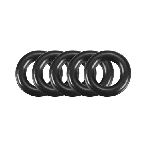 Sourcing map Nitrile Gomma O-ring, 6,5mm OD 3,5mm