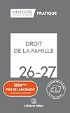  Mémento Droit de la famille 2026-2027