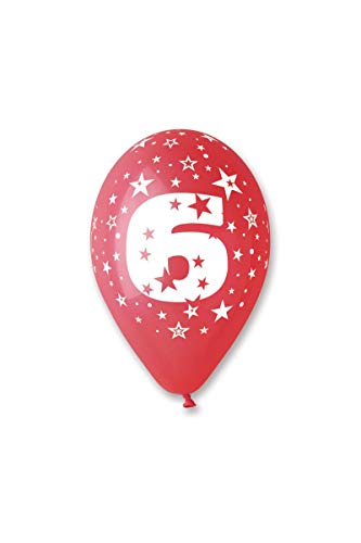 Farfouil en fête 10 globos de colores PASTEL, IMP, alrededor de cada volumen 6