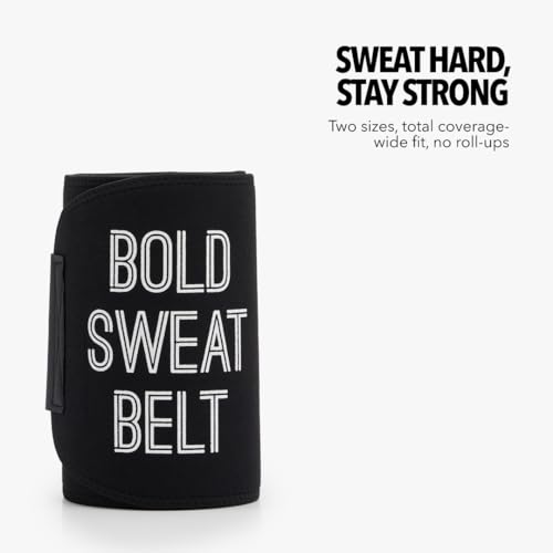 Image of Boldfit Sweat Belt for Women Fat Burner Made of Neoprene for Waist & Tummy Exercise, Sweat Belt for Men & Women for Fat Loss