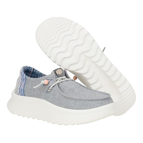 Image of HEYDUDE Unisex Adult Wendy Peak Chambray