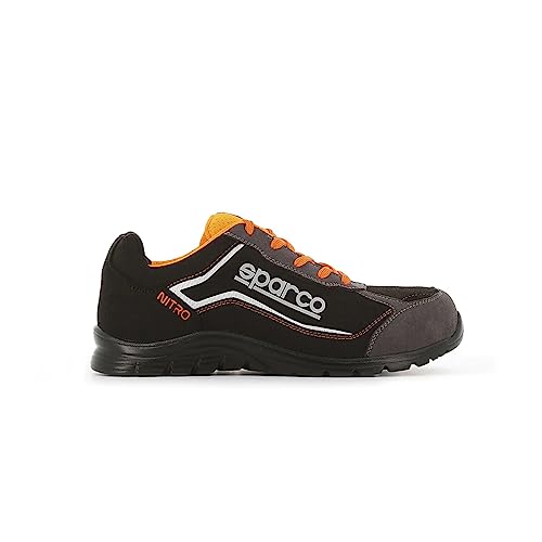SPARCO - Nitro Didier ESD S3L SR FO - Chaussures de sécurité Unisexes pour la Course à Pied - Chaussures de Travail hydrofuges - Embout Composite - Semelle...