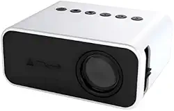 Mini Projetor Portátil T500 1080p – Imagem até 80”, Compatível com Android/IOS, USB/Micro SD, Silencioso e Ideal para Filmes, Aulas e Apresentações