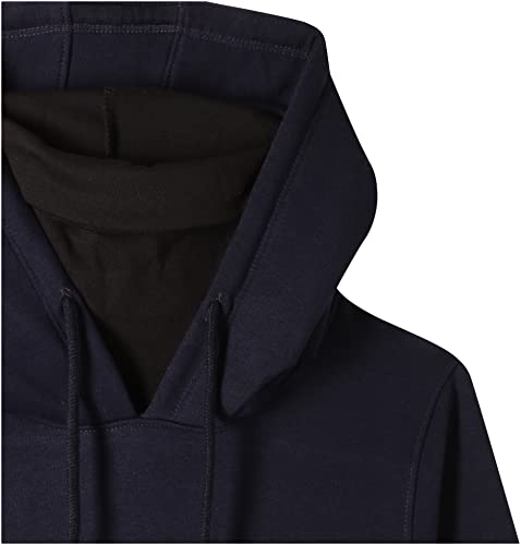 Image of Frozen Solid Sweatshirt with Hood - Navy Blue (DFZNSW0004.3 8-9Y)