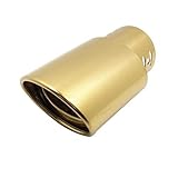 Für Peugeot 207/307/407 Auto Edelstahl Auspuff Endrohr Endschalldämpfer