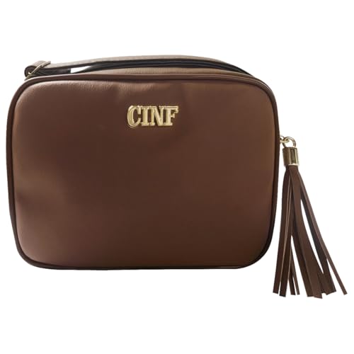 Bolsa Feminina Pequena Transversal Alça ajustável (Caramelo)