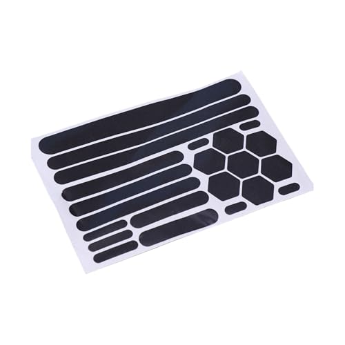 Haodream Pegatinas reflectantes fuertes universales para cubos de rueda de coche pegatinas reflectantes para coches camiones bicicletas cascos