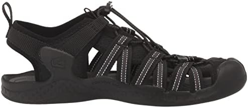 KEEN Men's Drift Creek H2 Closed Toe Water Sandals, Black/Black, 11 | Image 5