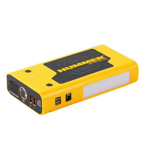 Hummer Démarreur de Batterie 12V 2000A HXPRO et Powerbank sans Fil