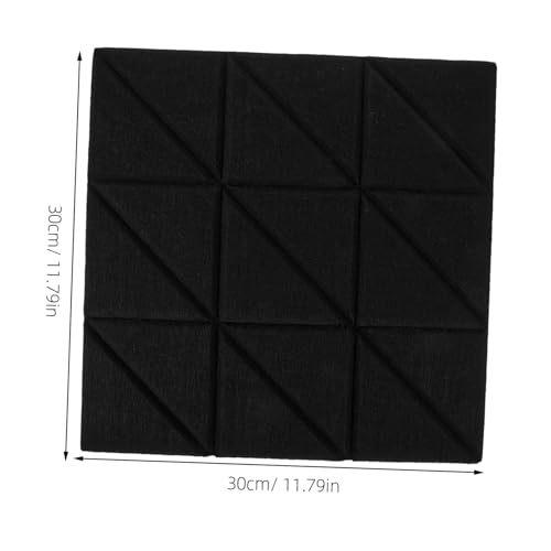 4pcs Self-adhesive Acoustic Soundproof Panels for Home Recording Studios Music Rooms and Offices Sound Isolation Pads Echo Reduction miniatura 2