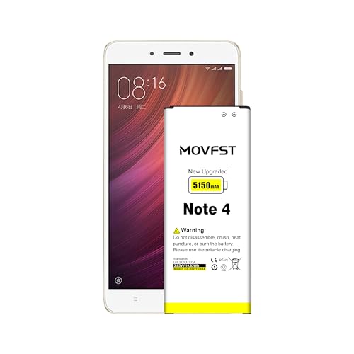 MOVFST Battery for Samsung Galaxy Note 4 N910 5150mAh
