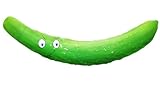 Novelty Fantasy Dildo from The Vegetable Series - Vibrating G-spot Anal Massage Dildo with 7 Vibration Modes, Fetish Adult Sex Toy for Women Men Couple Play（Cucumber）