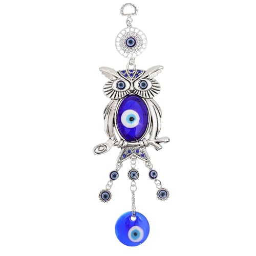 Reviews y listado de Búho suerte los 7 más buscados. 30 Beinkmake - Colgante con diseño de búho malvado de ojo de la suerte, adorno colgante de búho de la suerte, amuleto turco de mal de ojo para coche, hogar y oficina