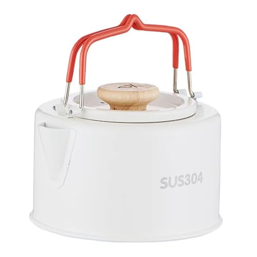 Bouilloire à eau de camping 1100 ml idéale pour le thé en plein air