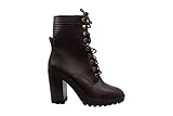 michael bastian worms Absatz Hoehe: 4.5 Michael Michael Kors Frauen Bastian Lace up Geschlossener Zeh Leder Fashion Stiefel Lila Groesse 10 US /41.5 EU